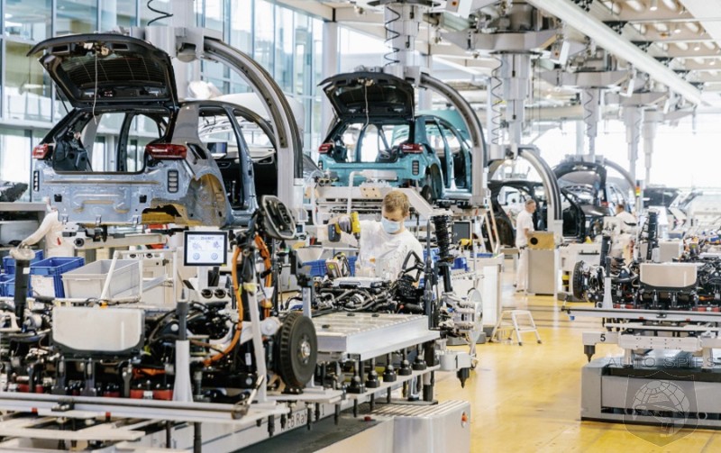 Volkswagen Halts German Production Due To Supply Line Issues From Ukraine